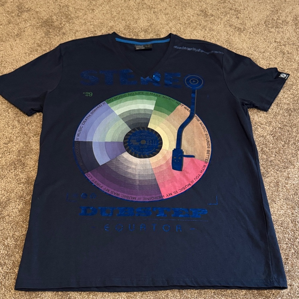 Navy Graphic T-Shirt